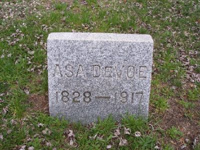 Asa Devoe stone