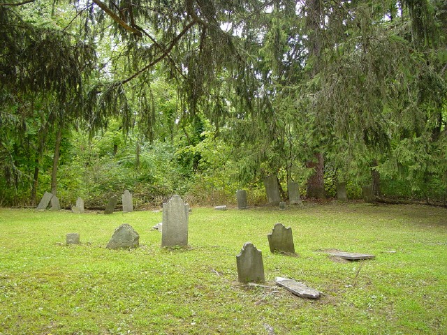 overview photograph of the Munger Cemetery, Town of Stillwater
