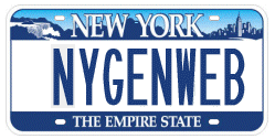 NYGenWeb License Plate logo